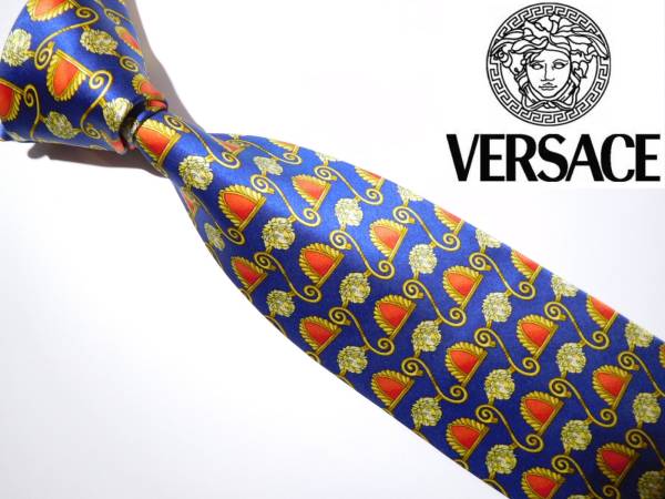 (10)/VERSACE ベルサーチ ネクタイ/36/ヴェルサーチ 超美品拍卖