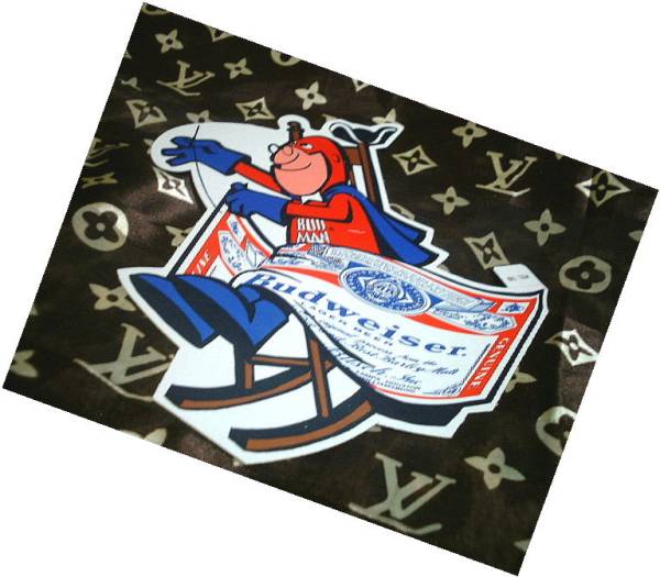 バドワイザー バドマン シール RO ◆ 1970年代 ビンテージ 拍卖