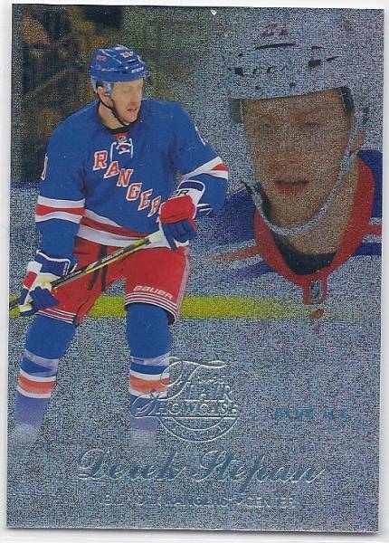 14-15 Fleer Showcase Derek Stepan Blue Ice 99/99拍卖