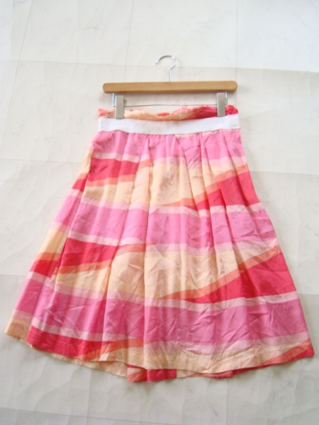 tricot COMME des GARCONS プリント柄スカート sizeS ギャルソン拍卖