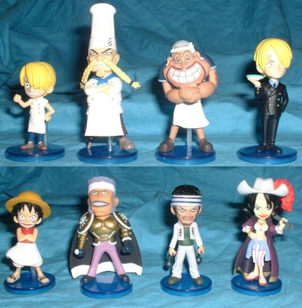 ワンピース ワールドコレクタブルフィギュア10 全8種セット拍卖