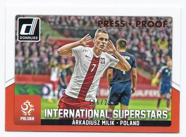 2015 Donruss Soccer A.Milik IS Bronze Press Proof /299拍卖