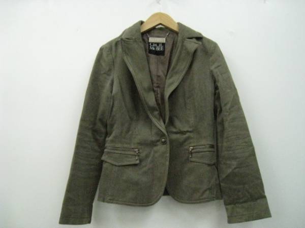 CECIL McBEE セシルマクビー ジャケット カーキF拍卖