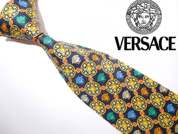 (9)/VERSACE ベルサーチ ネクタイ/10/ヴェルサーチ 超美品拍卖