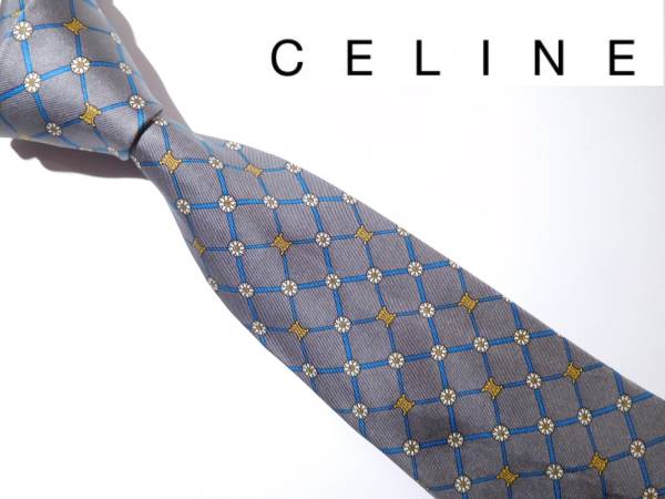 2/セリーヌ CELINE ネクタイ/14拍卖
