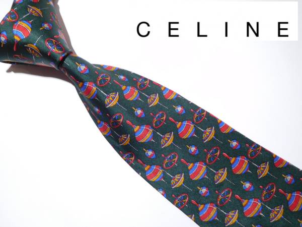 3/セリーヌ CELINE ネクタイ/21拍卖