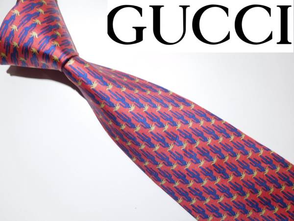 (8)/GUCCI ・グッチ  ネクタイ/14 新品同様品拍卖