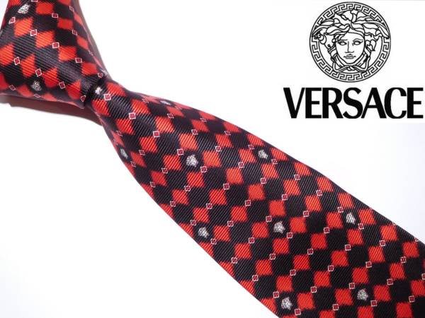 (12)/VERSACE ベルサーチ ネクタイ/25/ヴェルサーチ 新品同様拍卖