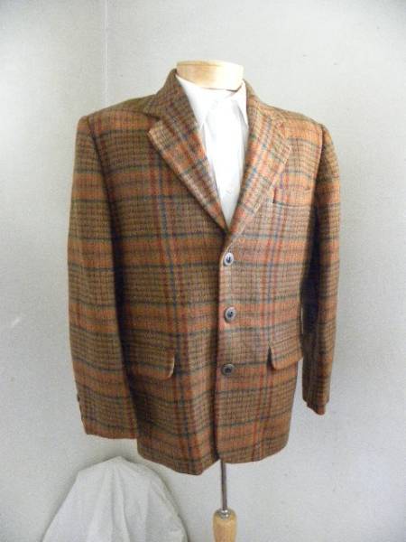 |o_o|Tom Tailor(1n)vintage80sツイードジャケット165-170cm拍卖