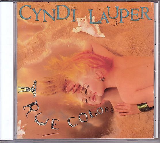 シンディ・ローパー CD/トゥルー・カラーズ 1986年 80年代 日本盤拍卖