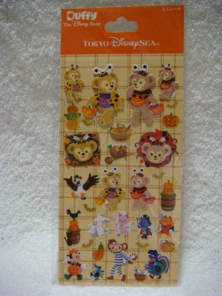 TDSハロウィンダッフィー2012 シール拍卖