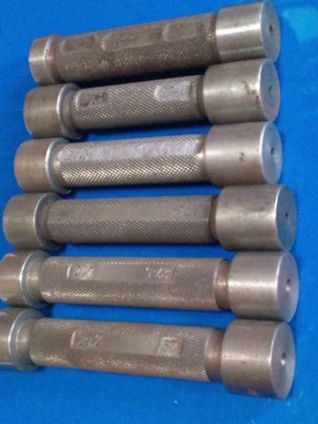 ★激安★ 模範ゲージ 内径精密切削加工6本拍卖