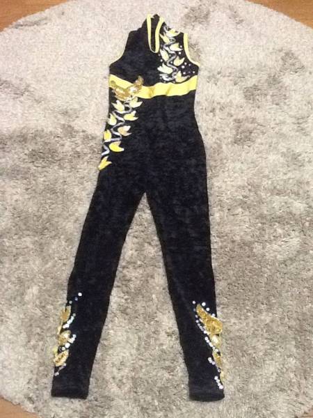 劇レア1点物 チャコットの新体操試合用ユニタードXS Used拍卖