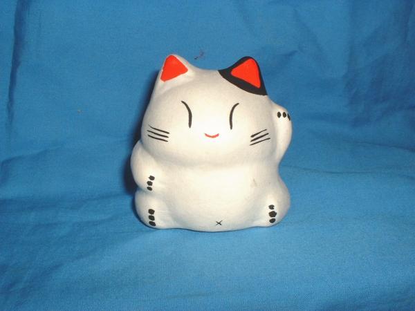 ◎即決●子猫の立ち姿(タマ) 張り子の置物 NO.31拍卖