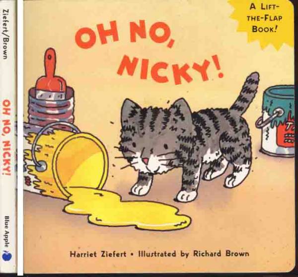 HARRIET ZIEFERT「OH NO,NICKY!」原書しかけ絵本拍卖