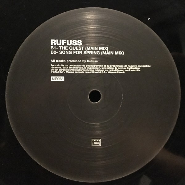 Rufuss / The Crossing拍卖