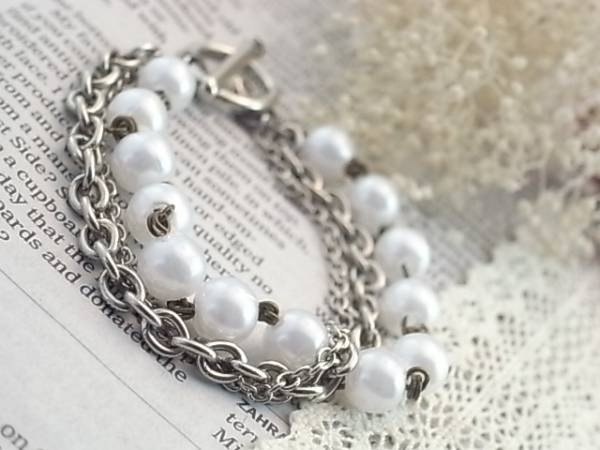 ◆ プラパールチェーンブレスレット◆拍卖