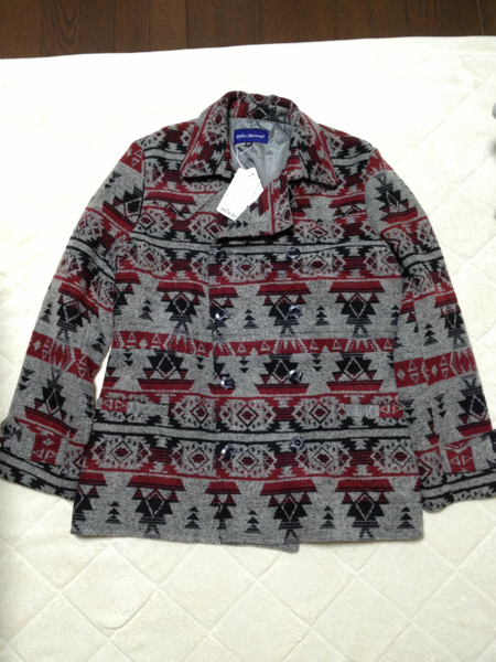 新品未使用 アーバンリサーチ UR サイズ38 ネイティブ柄 コート アウター拍卖