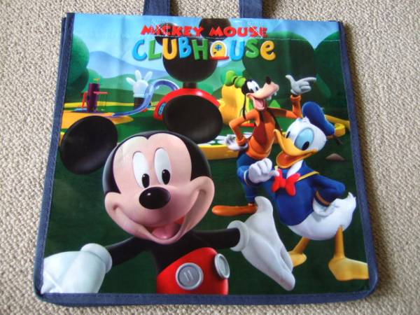 海外柄★ミッキー&ドナルド★エコバッグ★トート★ディズニー拍卖