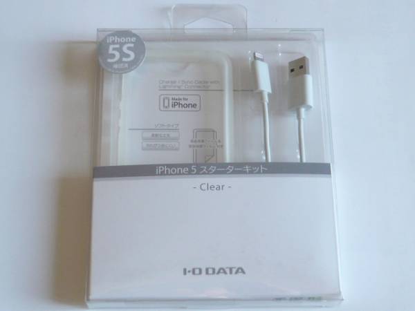 ★新品★IO DATA★iPhone 5/5s スターターキット★KIT-IP5(C)拍卖