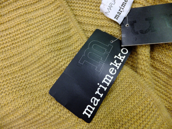 821 フィンランドからのマリメッコのニット逸品 売りきり拍卖