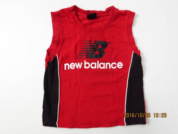 ニューバランス【100】カッコいいタンクトップ★男の子拍卖