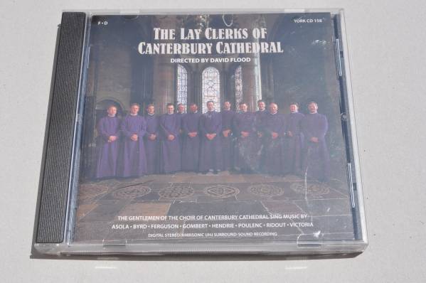 ヴィクトリア:マニフィカト/バード/タリス/プーランク@LAY clarks OF CANTERBURY CATHEDRAL/カンタベリー・カテドラル拍卖