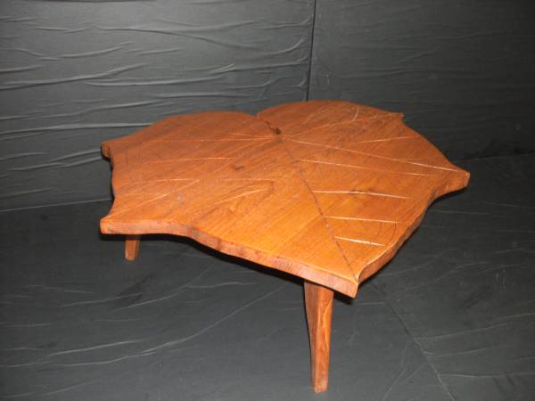 チーク桐の葉小卓拍卖