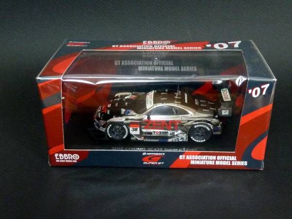 07'ZENT CERUMO SC-430 Super GT500 #38 TOYOTA 1/43 トヨタ トムス TOM’S拍卖