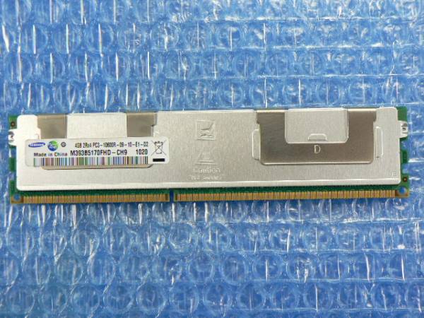 8xn // 4GB DDR3-1333 PC3-10600R Registered RDIMM 2Rx4 M393B5170FHD-CH9 // Dell PowerEdge R410 取外 // 在庫1拍卖