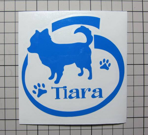 DOG IN CAR ステッカー 愛犬の名前入れます  05拍卖