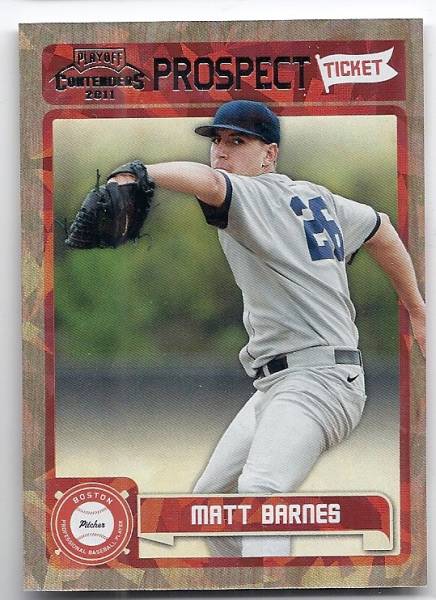 2011 Playoff Contenders Matt Barnes パラレル /299拍卖
