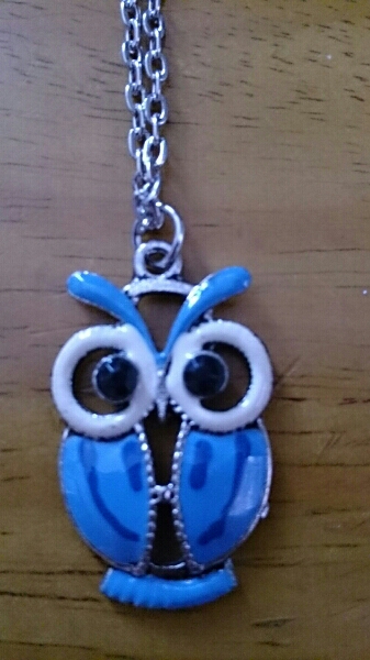 ふくろうチェーンペンダント☆フクロウ⑧新品未使用拍卖