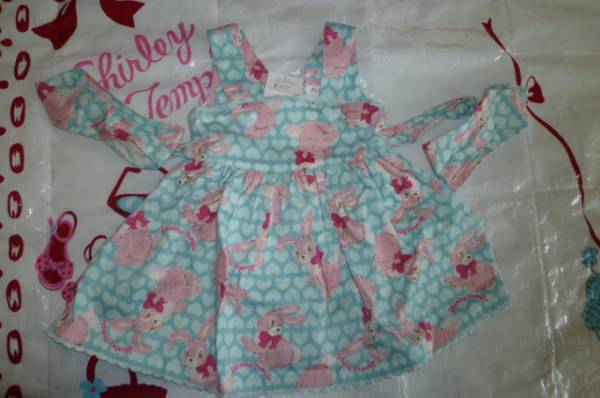 新品シャーリーテンプルうさぎワンピース100㎝拍卖