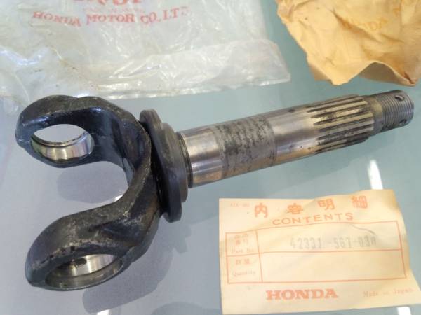 HONDA TN360 リヤホイールアクスル 42331-567-030 当時物 旧車拍卖