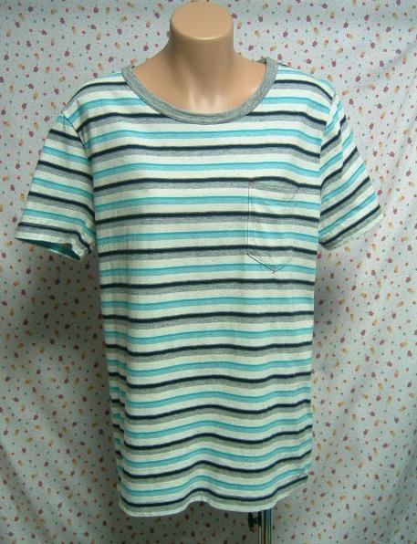 4(3)18 ロストデッサウ ナノユニバース Tシャツ ボーダー拍卖