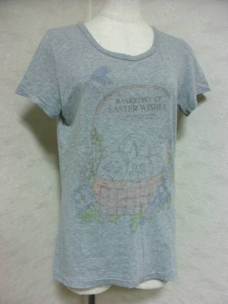RNAアールエヌエー プリントT 小鳥 バスケット拍卖