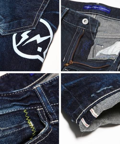 新品未使用VFP2018 w34日本製Made in Japan【DENIM BY VANQUISH & FRAGMENT リジッドレギュラーストレートデニム】藤原ヒロシ紳士メンズ拍卖