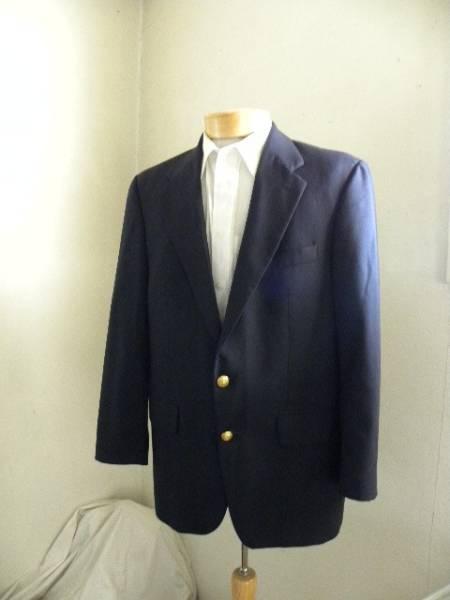 |o_o|Chapsラルフローレン(88n)ブレザー165-170cm紺金釦拍卖
