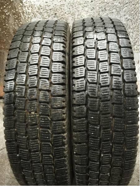 195/70R17.5 ヨコハマ SY01 スタッドレス 2010年 2本セット拍卖