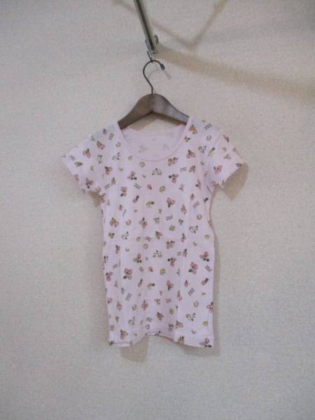 イトーヨーカ堂ピンクプリント半袖カットソーサイズ130(70616拍卖