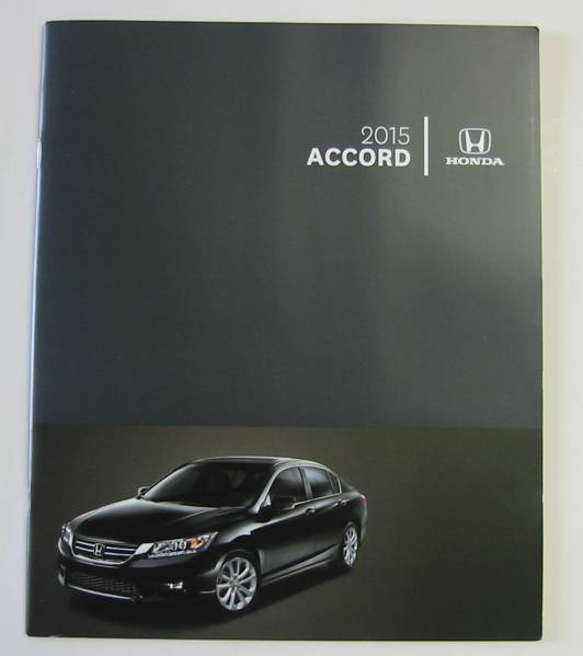 カナダ仕様アコードセダン/クーペ・2015カタログ拍卖