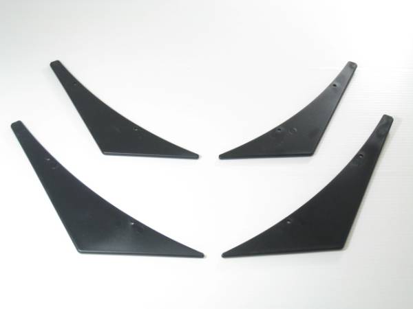 即決 汎用リップスポイラーフロントスポイラー⑥カナード エアロ バンパー ガード プロテクター 整流 ハイクオリティタイプ 車 カスタム拍卖