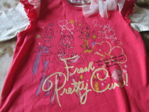 ☆新品♪フレッシュプリキュアカットソーセット100cm☆拍卖