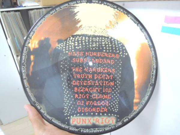 w/ピクチャー盤/V.A/Punk Riot/Varukers,Substandard,Oi Polloi拍卖