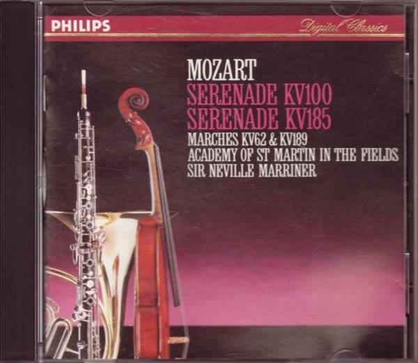 モーツァルト マーチ セレナード集 マリナー【米盤】拍卖