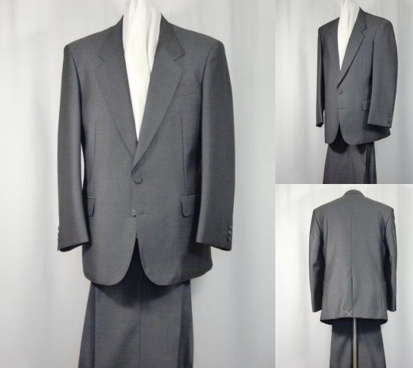 ★☆ BE4-90 シングル2Bスーツ 新品 秋冬 銀鼠 日本製☆★拍卖