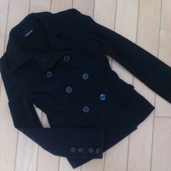 メイソングレイ■■黒のジャケット☆サイズ2 綿100%拍卖