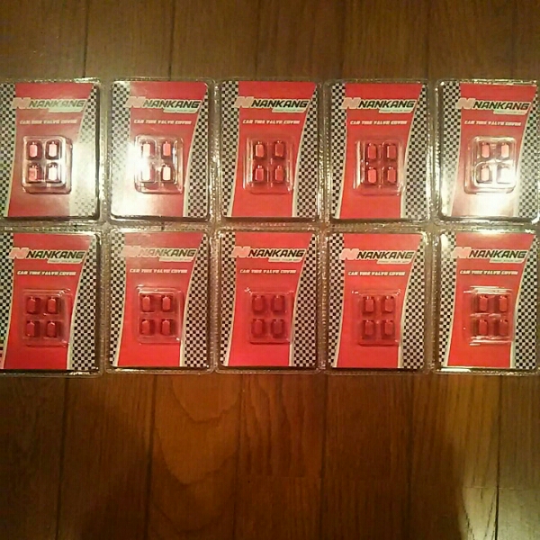 即決!送料無料!新品未使用 NANKANG CAR TIRE VALVE COVER ナンカン バルブキャップ計4×10個拍卖