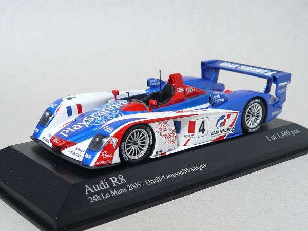 アウディ R8 チームオレカ #4 ルマン 2005拍卖